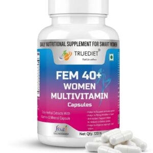 TRUEDIET FEM 40+ Women's Multivitamin Capsules – 120 Capsules