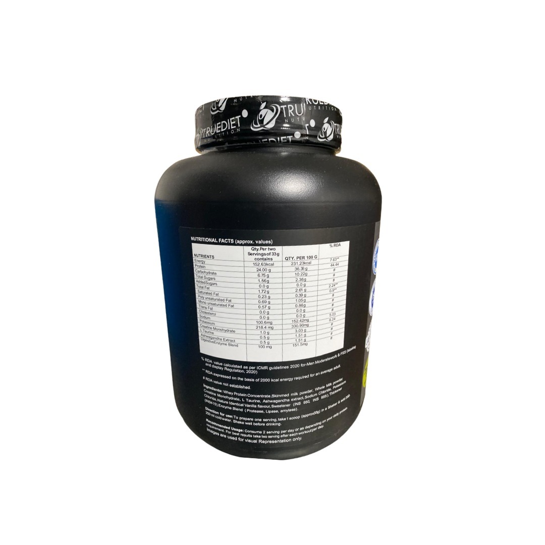 Truediet pro- fuel Ultra max whey protein (Vanilla)2kg - Image 7