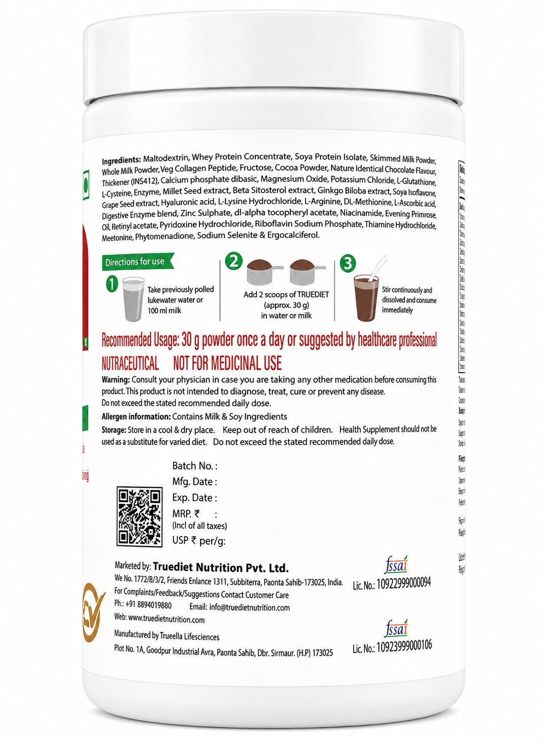 True Diet Glow n Care - Image 3